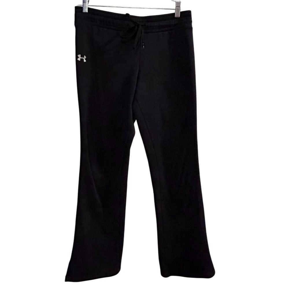 Under Armour Women's Flare Pants Black Size M Flared Leg Semi-Fitted